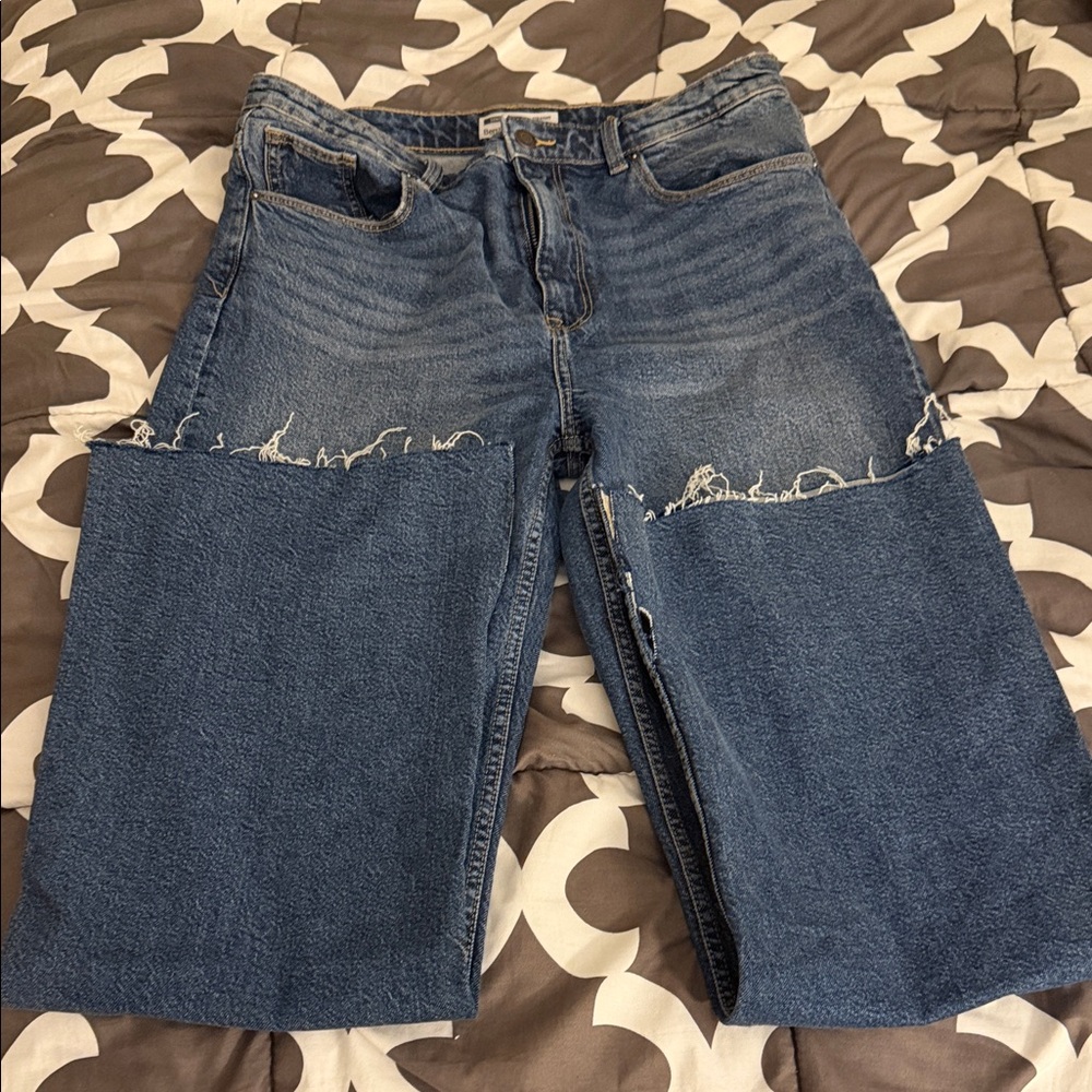 Bershka Straight Leg Jeans